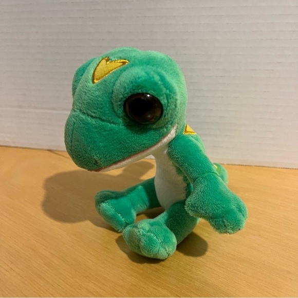 Geico GECKO 5" Plush Insurance Advertising Lizard Mascot Stuffed Animal Toy - Picture 2 of 6